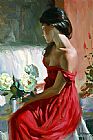 Vladimir Volegov from a rose painting